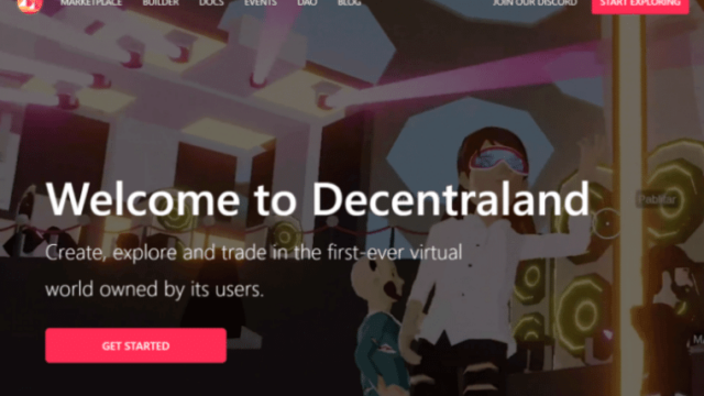 Decentraland(ディセントラランド)とは?
